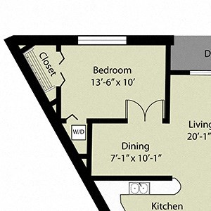 The Camellia - 2 Bed/1 Bath
